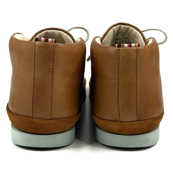 PAUL SMITH JEANS Loomis Men's Chukka Boots Camel Brown Leather Size US7/UK6 - Picture 4 of 12